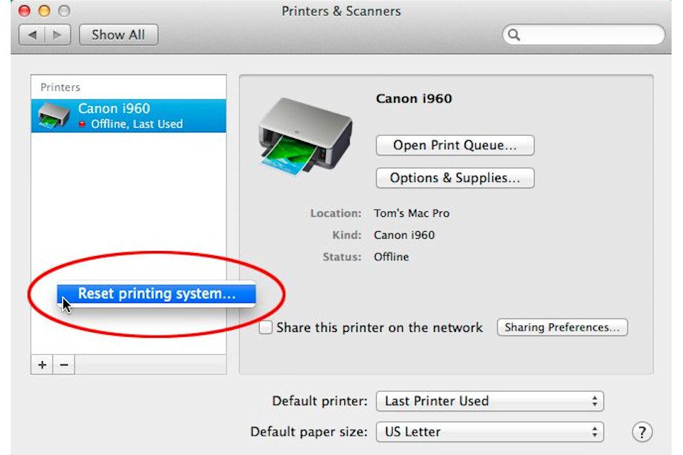 Canon Printer Not Printing Issue
